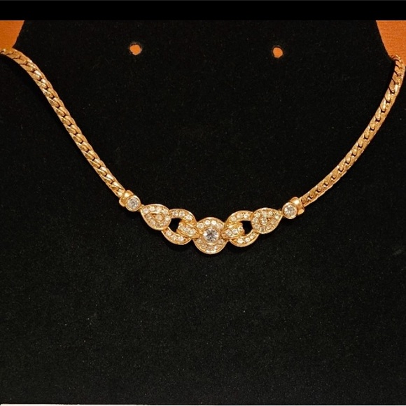 Authentic Vintage Christian Dior Necklace with dust bag,shopping bag ❤️❤️❤️ - Picture 6 of 12